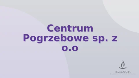 Centrum Pogrzebowe sp. z o.o
