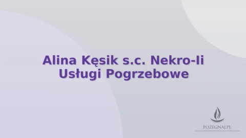 Alina Kęsik s.c. Nekro-Ii Usługi Pogrzebowe