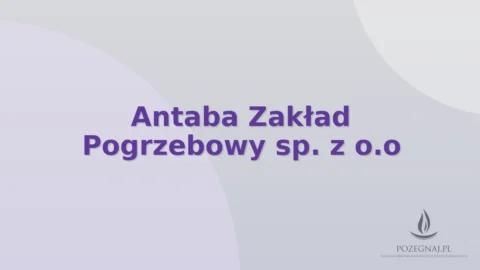 Antaba Zakład Pogrzebowy sp. z o.o