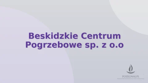 Beskidzkie Centrum Pogrzebowe sp. z o.o