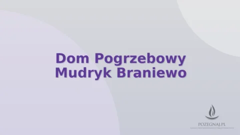 Dom Pogrzebowy Mudryk Braniewo