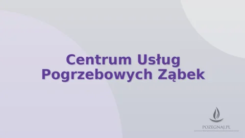 Centrum Usług Pogrzebowych Ząbek