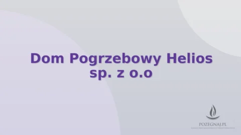 Dom Pogrzebowy Helios sp. z o.o