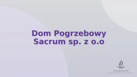 Dom Pogrzebowy Sacrum sp. z o.o