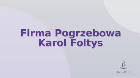 Firma Pogrzebowa Karol Foltys