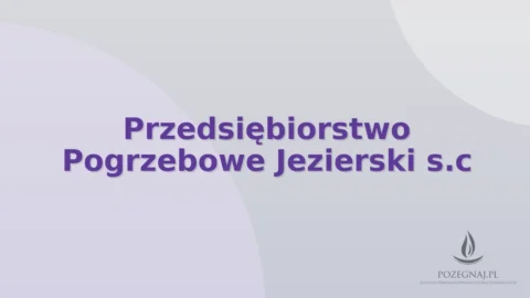 Przedsiębiorstwo Pogrzebowe Jezierski s.c
