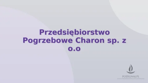 Przedsiębiorstwo Pogrzebowe Charon sp. z o.o