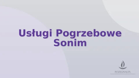 Usługi Pogrzebowe Sonim