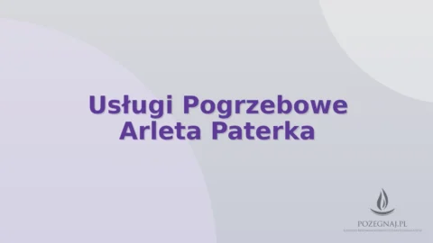 Usługi Pogrzebowe Arleta Paterka