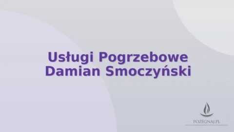 Usługi Pogrzebowe Damian Smoczyński