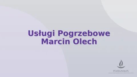 Usługi Pogrzebowe Marcin Olech