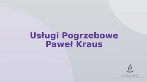 Usługi Pogrzebowe Paweł Kraus