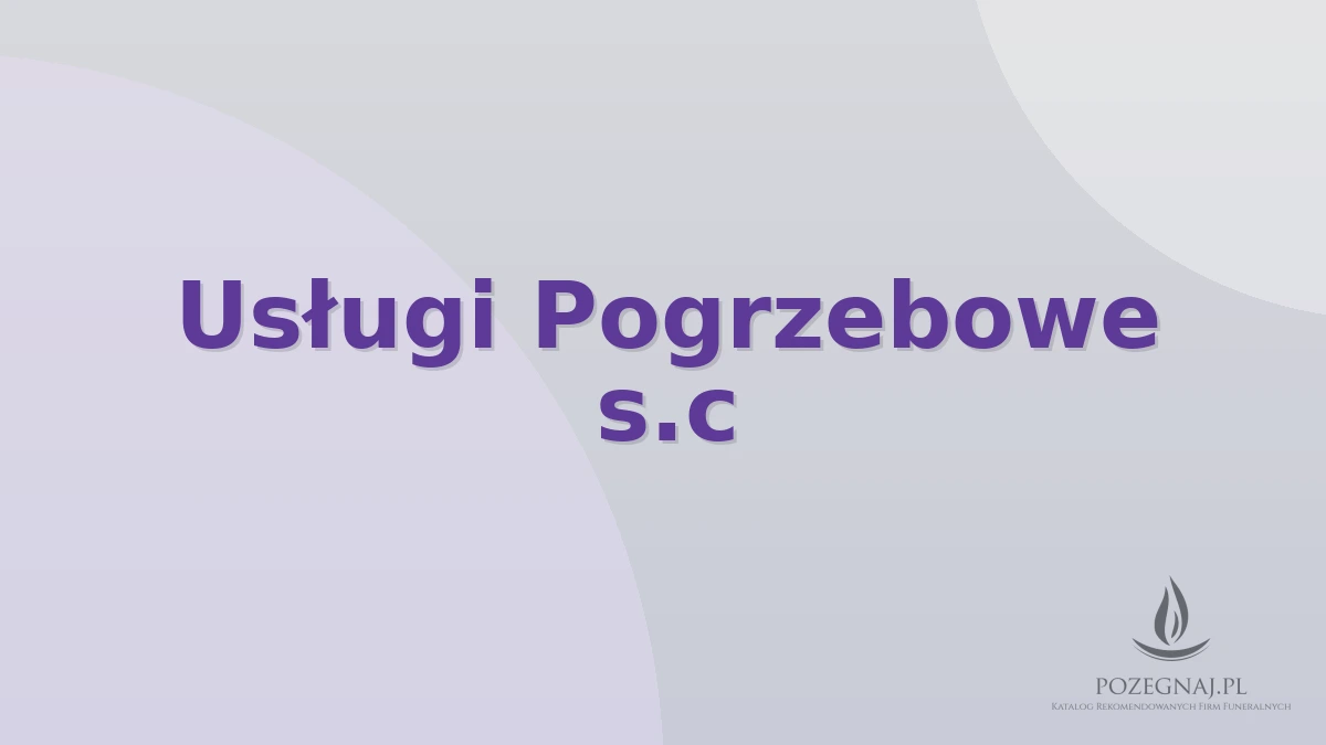 Usługi Pogrzebowe s.c