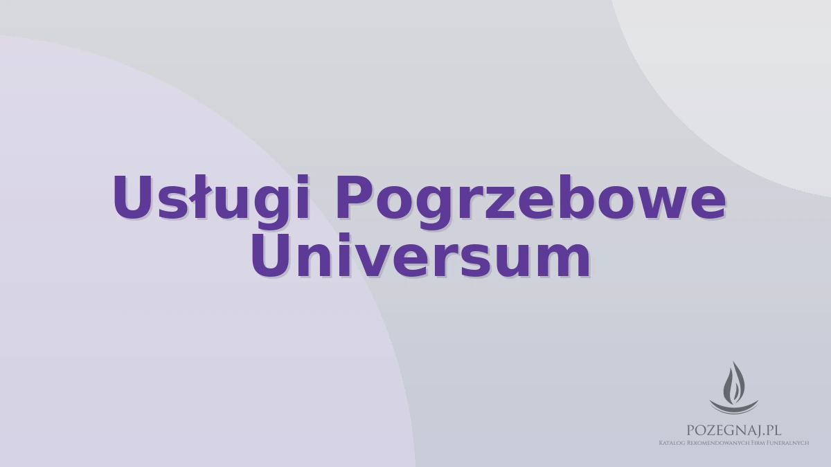 Usługi Pogrzebowe Universum