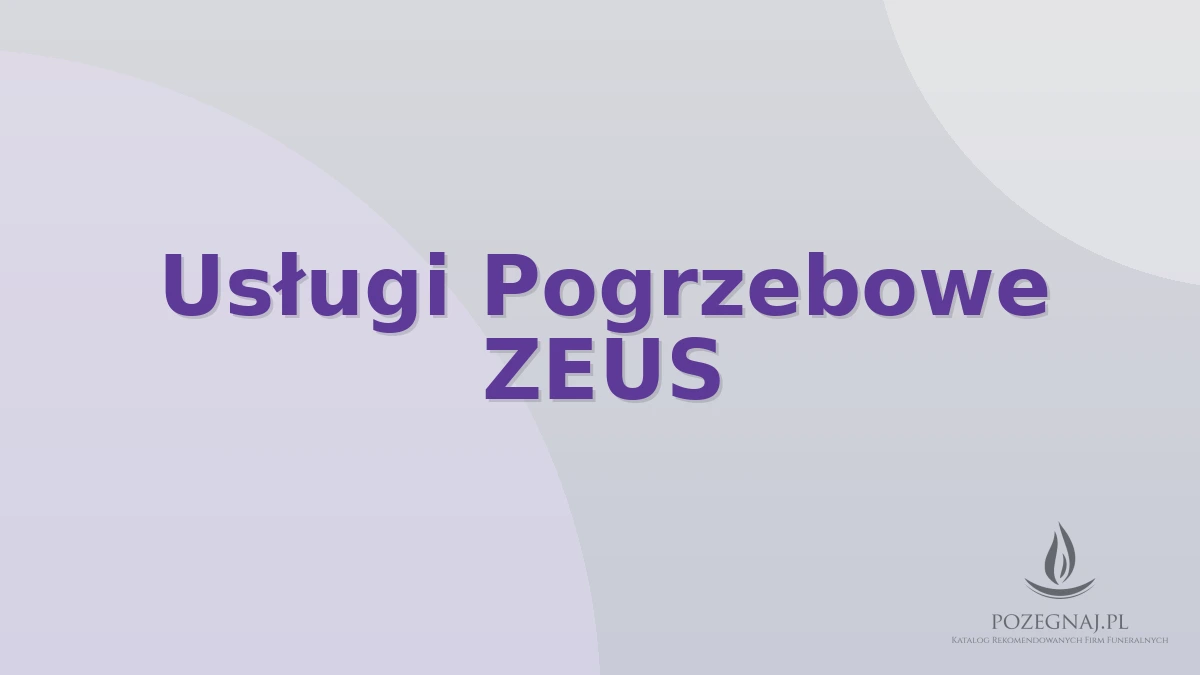 Usługi Pogrzebowe ZEUS