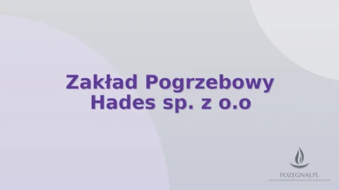 Zakład Pogrzebowy Hades sp. z o.o