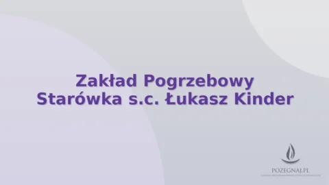 Zakład Pogrzebowy Starówka s.c. Łukasz Kinder