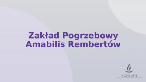 Zakład Pogrzebowy Amabilis Rembertów