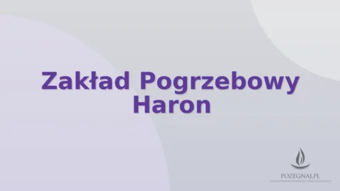 Zakład Pogrzebowy Haron