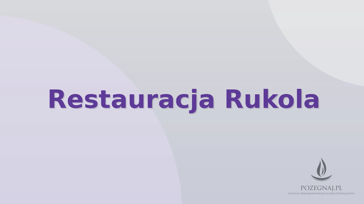 Restauracja Rukola