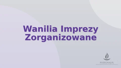 Wanilia Imprezy Zorganizowane