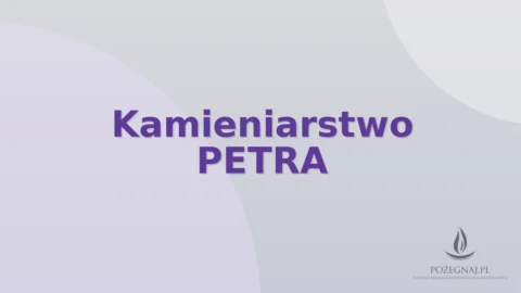 Kamieniarstwo PETRA