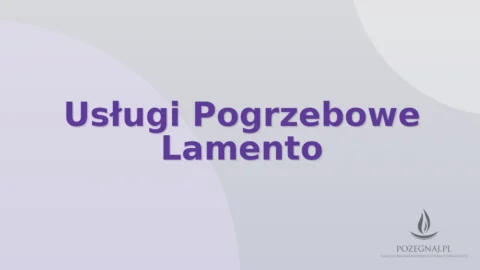 Usługi Pogrzebowe Lamento