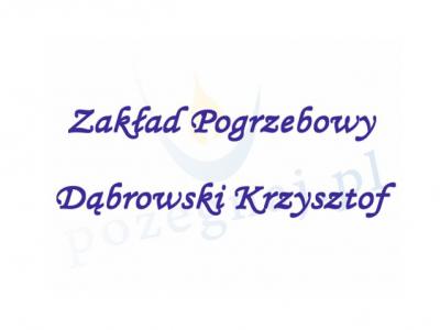 Zakład Pogrzebowy Dąbrowski Krzysztof